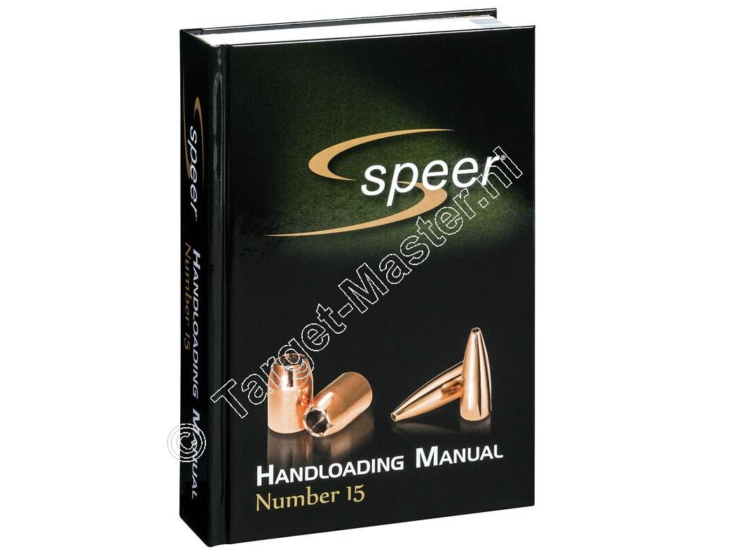 Speer RELOADING MANUAL Herlaad Handboek uitgave 15